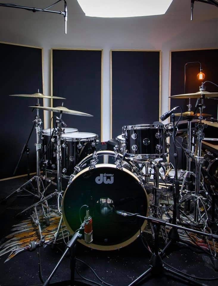 Drum kit in the teaching room